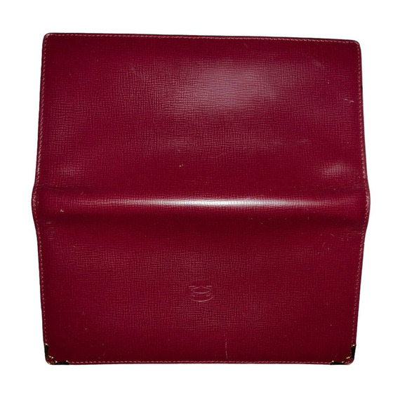 Vintage Cartier Cowhide Leather Credit Card Bifold Wallet NWOT - Picture 6 of 16